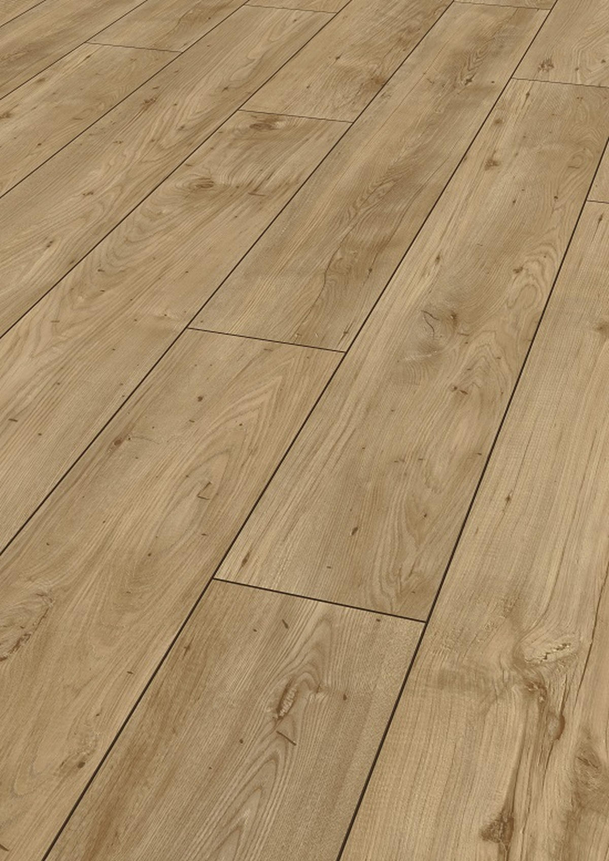 LAMINÁTOVÁ PODLAHA  (m²)  - farba gaštana, Konventionell, kompozitné drevo (138/19,3/0,8cm) - Venda