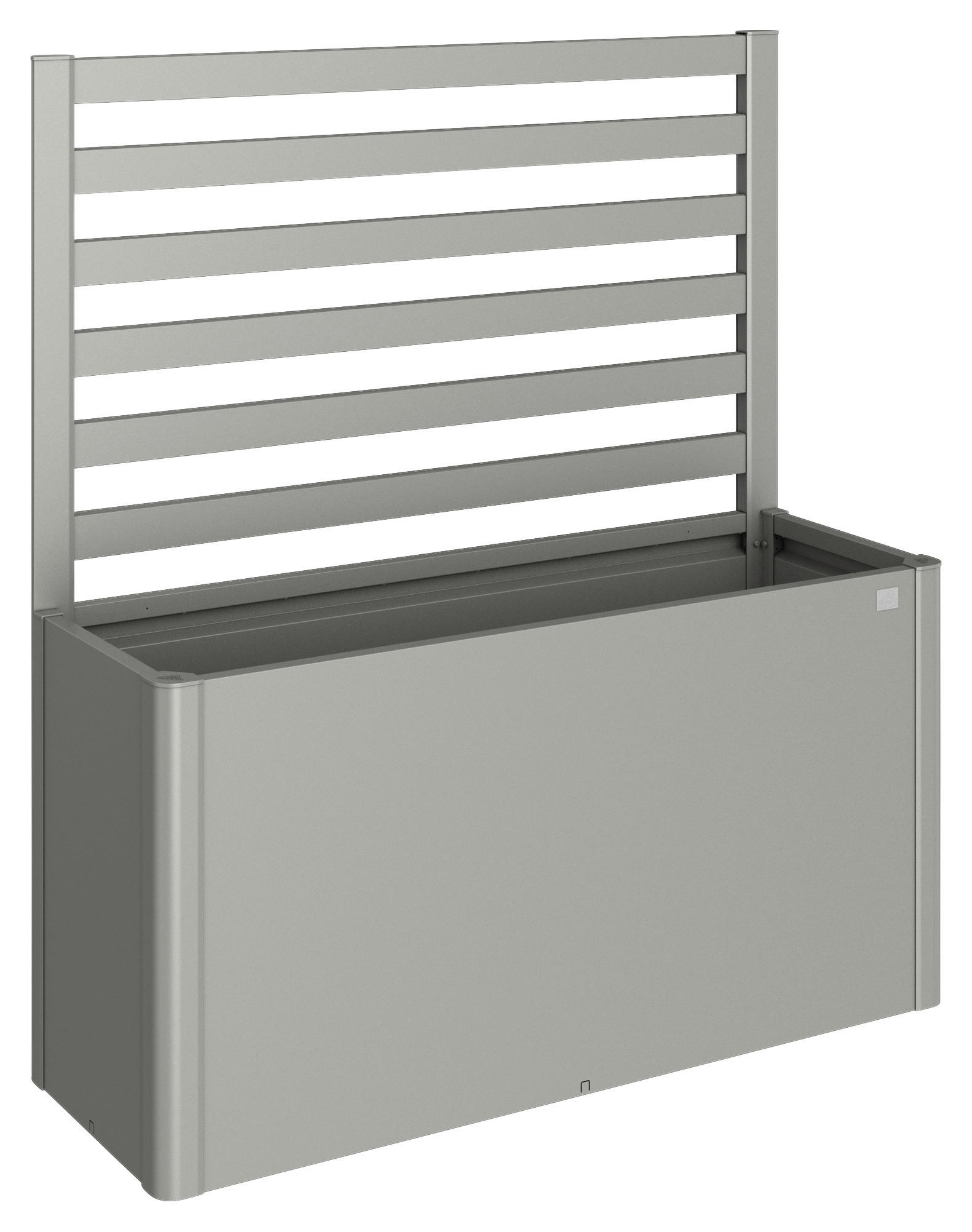 RANKGITTER ohne Hochbeet  - Grau, Basics, Metall (152/91/4cm) - Biohort