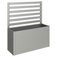 RANKGITTER ohne Hochbeet  - Grau, Basics, Metall (152/91/4cm) - Biohort