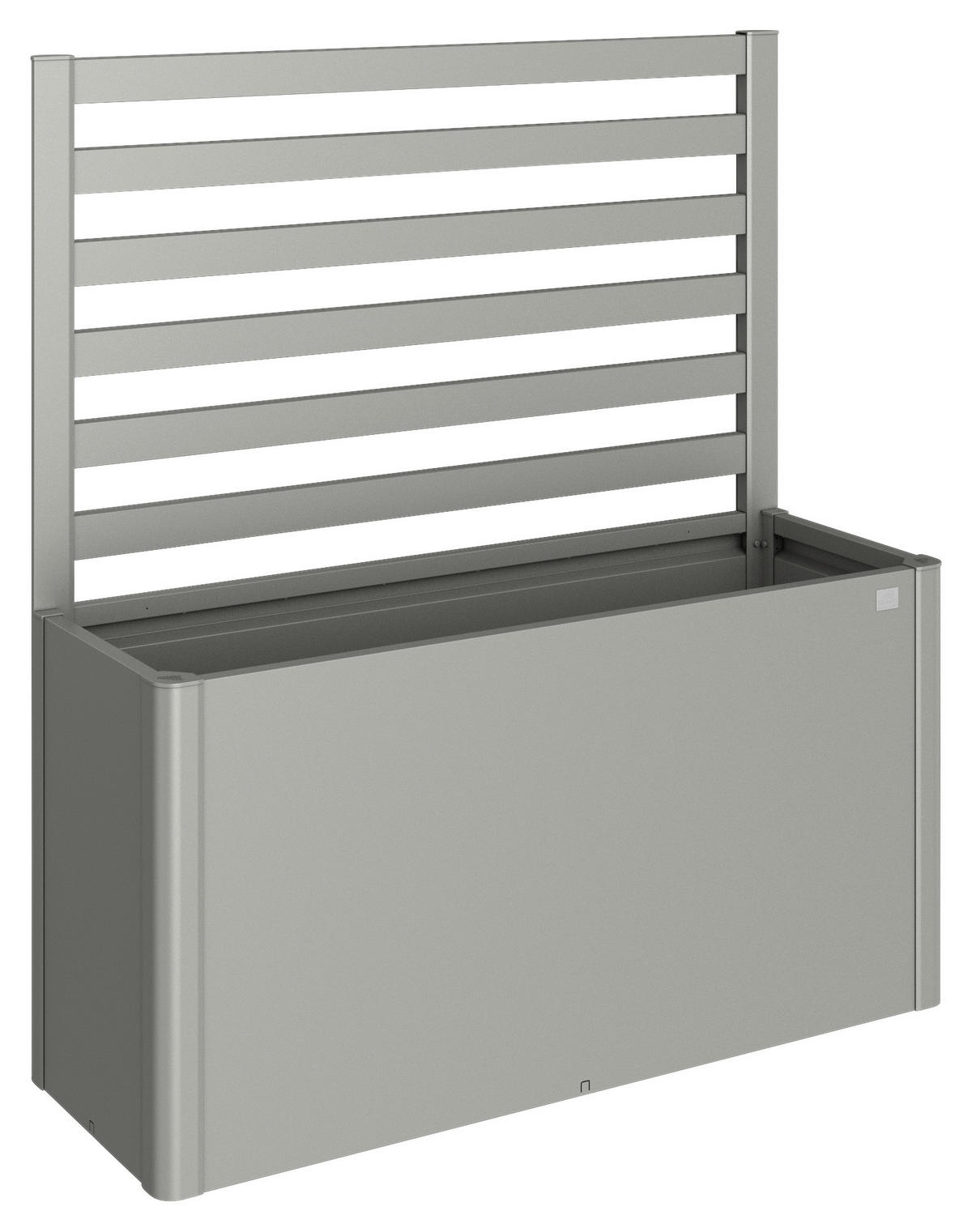 RANKGITTER ohne Hochbeet  - Grau, Basics, Metall (152/91/4cm) - Biohort