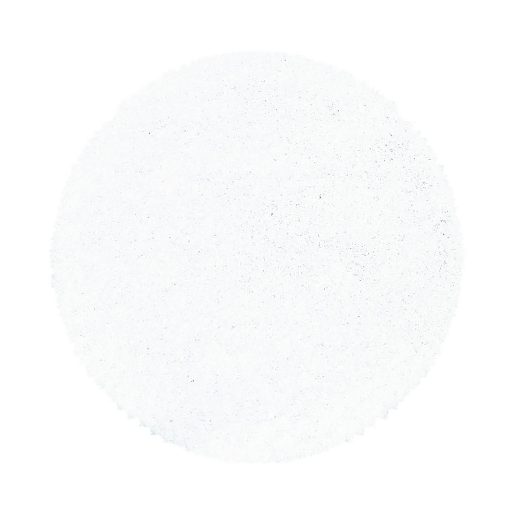 Hochflor Teppich Weiß Sydney Rund Ø 200 Cm