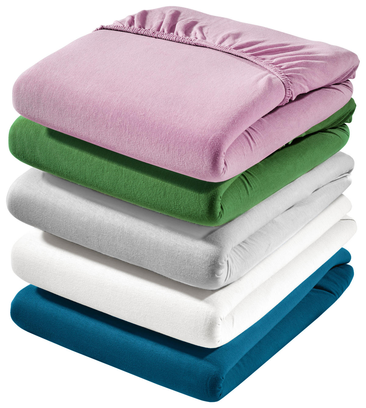 NAPÍNACIA PLACHTA, džersej, biela, 100/200 cm - biela, Basics, textil (100/200cm) - Bio:Vio