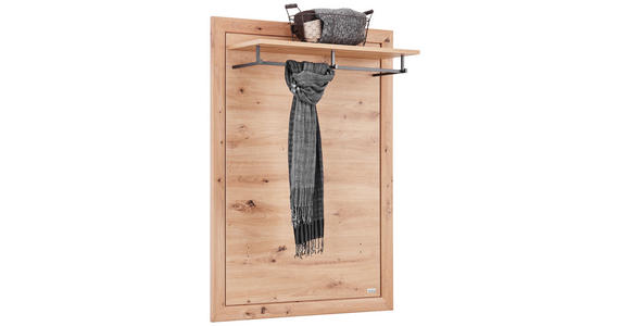 GARDEROBENPANEEL 82/115/30 cm  - Eichefarben, LIFESTYLE, Holzwerkstoff (82/115/30cm) - Xora