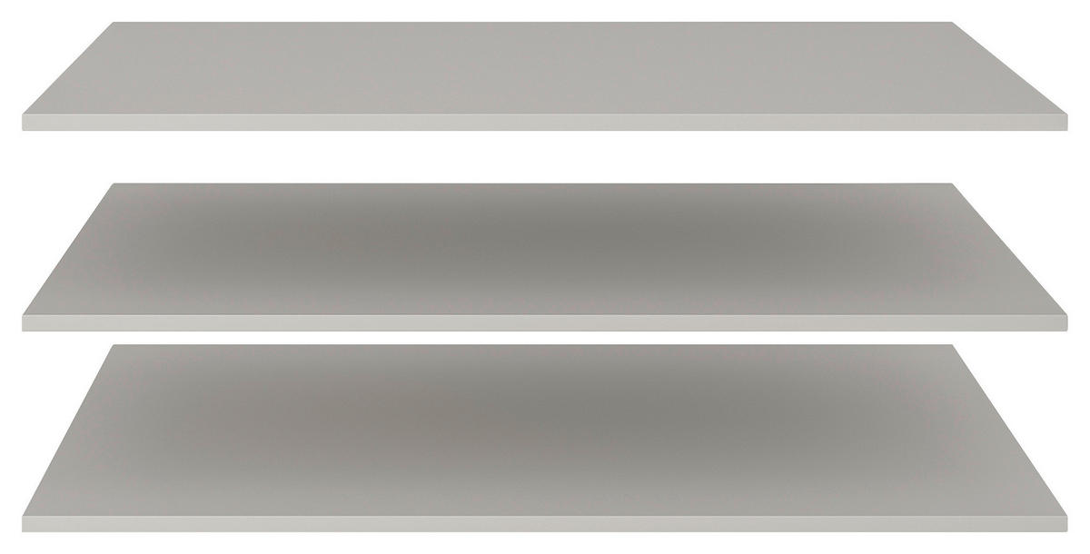 EINLEGEBODENSET 98,2/54,4/1,6 cm   - Hellgrau, Modern, Holzwerkstoff (98,2/54,4/1,6cm) - Xora