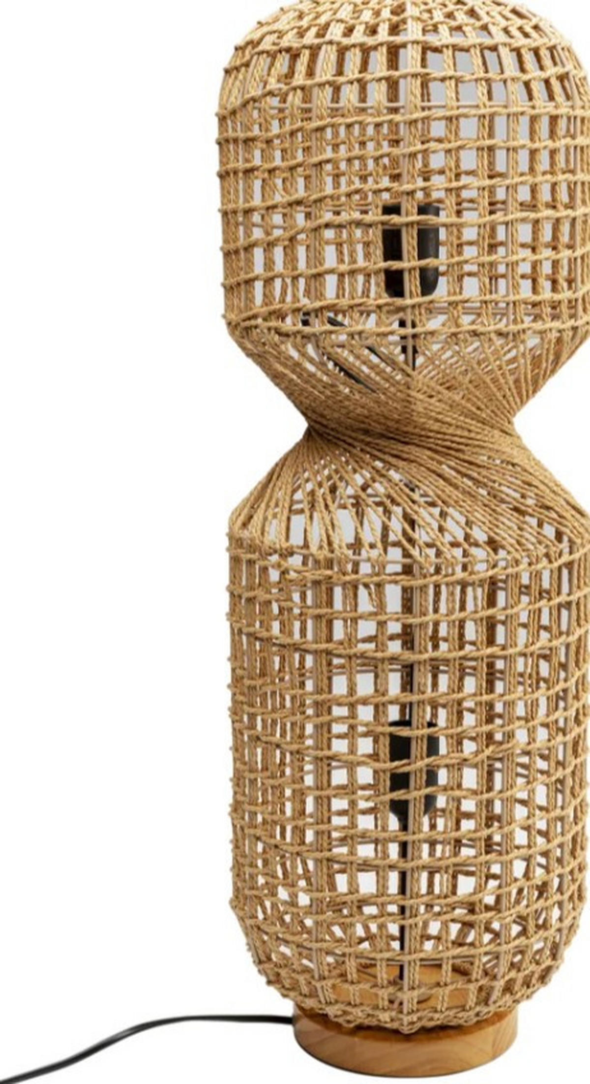 STEHLEUCHTE 23/67,5/23 cm   - Goldbraun, Natur, Naturmaterialien/Holzwerkstoff (23/67,5/23cm) - Kare-Design