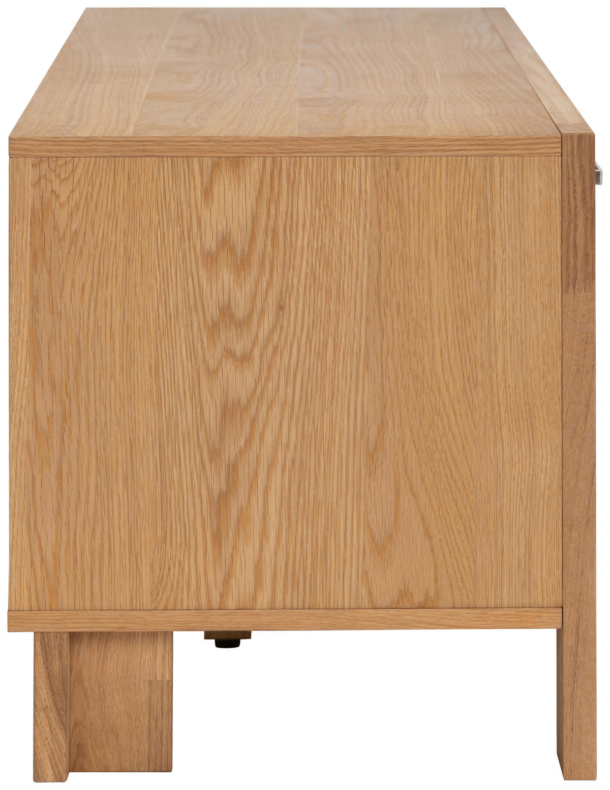 LOWBOARD  in  - Silberfarben/Naturfarben, Design, Holz/Holzwerkstoff (171/43/47cm) - MID.YOU