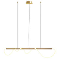 PENDELLEUCHTE 18/150 cm  - Goldfarben, Basics, Kunststoff/Metall (18/150cm) - MAYTONI