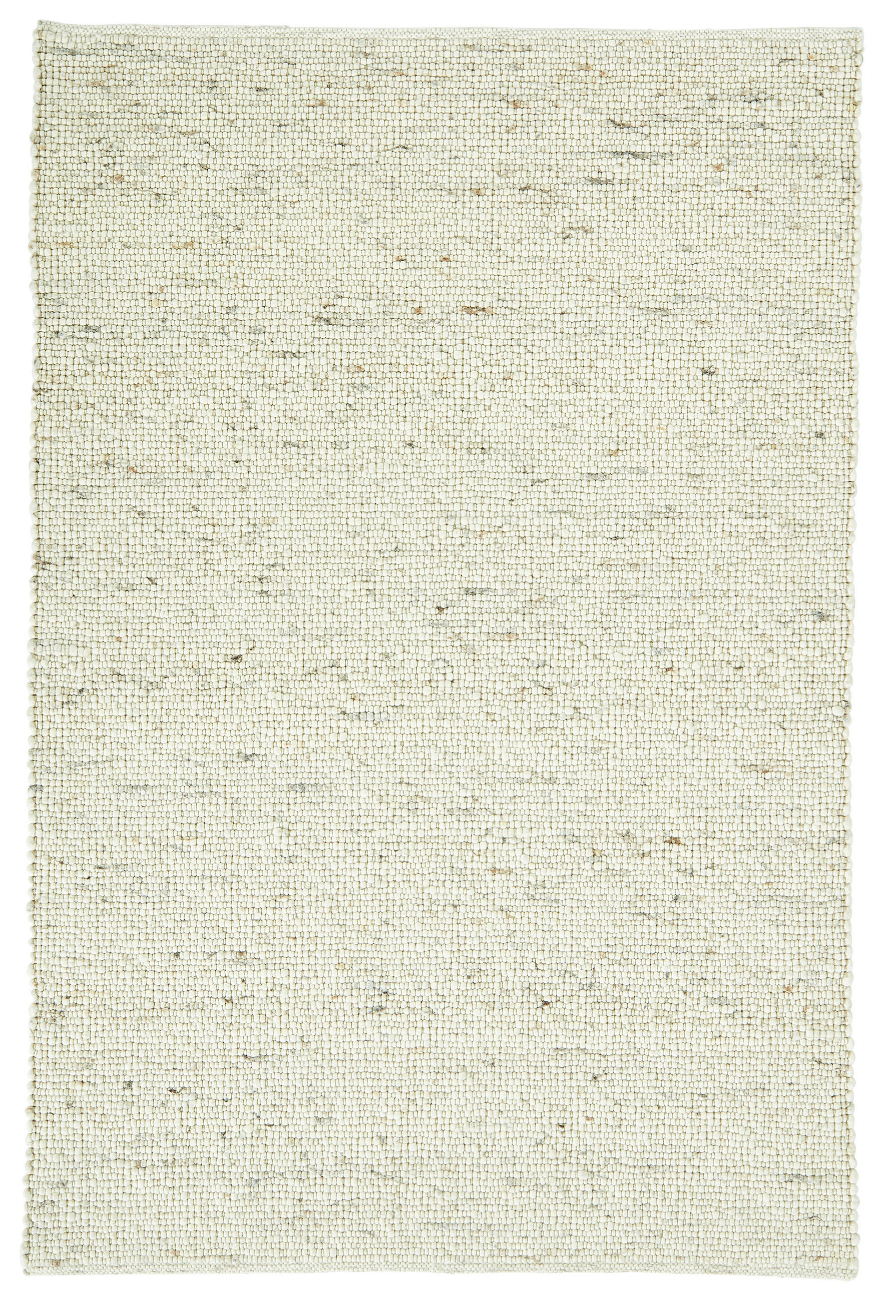 HANDWEBTEPPICH  Wohnzimmer 130/190 cm Beige rechteckig  - Beige, Basics, Textil (130/190cm) - Linea Natura