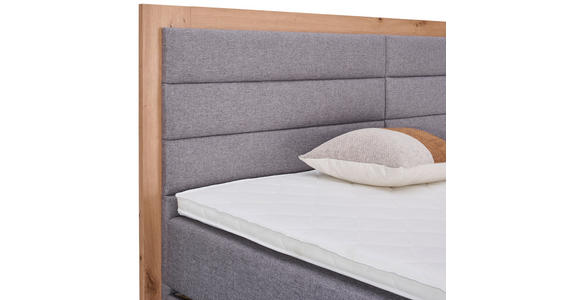 BOXBETT 160/200 cm  in Grau, Eiche Artisan  - Eiche Artisan/Grau, KONVENTIONELL, Holz/Holzwerkstoff (160/200cm) - Carryhome