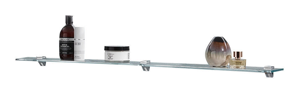 BADEZIMMERREGAL  - MODERN, Glas (100cm) - Dieter Knoll