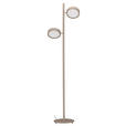 LED-STEHLEUCHTE Bellevue 43/28/162 cm   - Sandfarben, Design, Metall (43/28/162cm) - Dieter Knoll