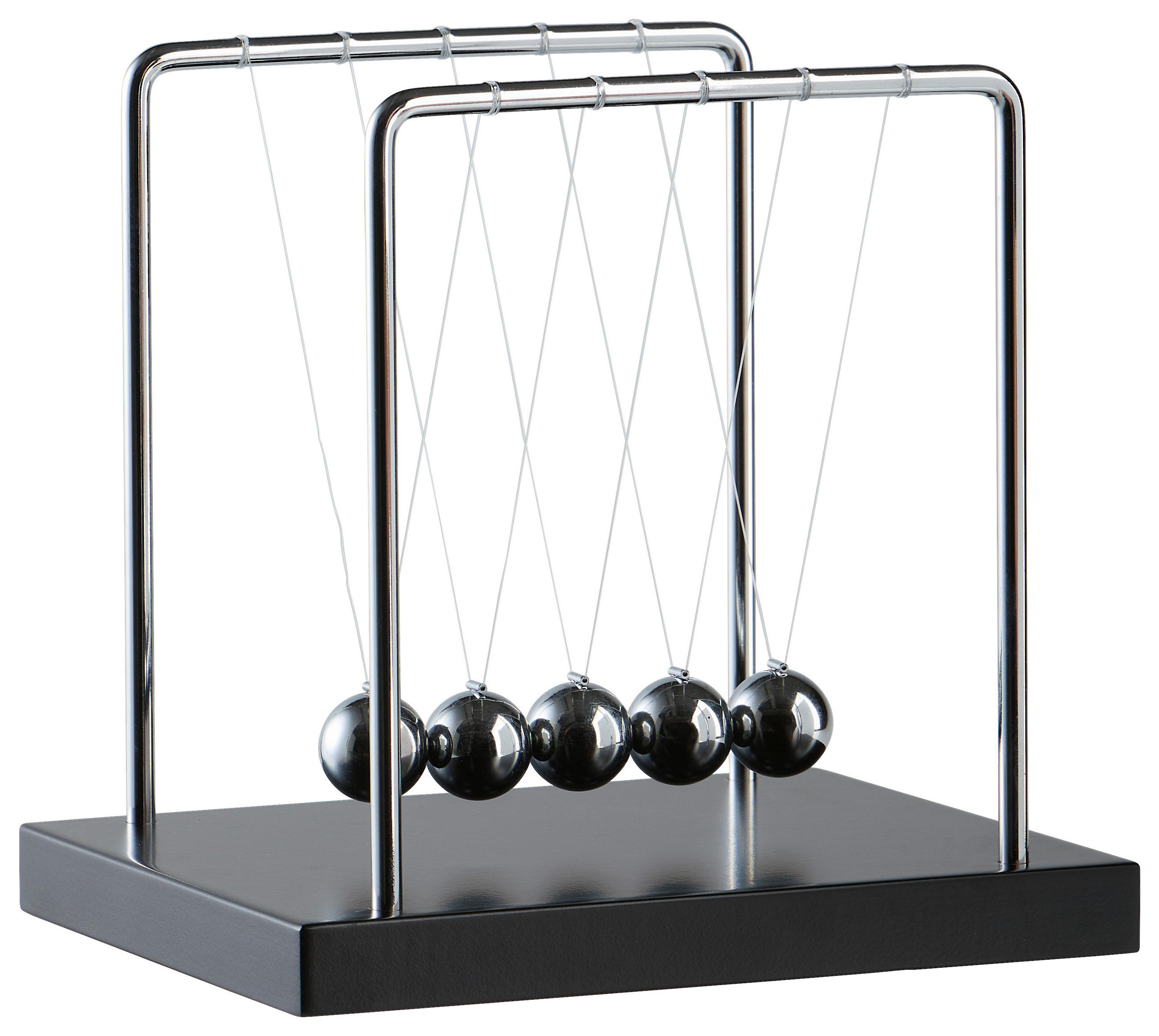 SKULPTUR - svart, Trend, metall/trämaterial (18/18/15cm) - Ambia Home