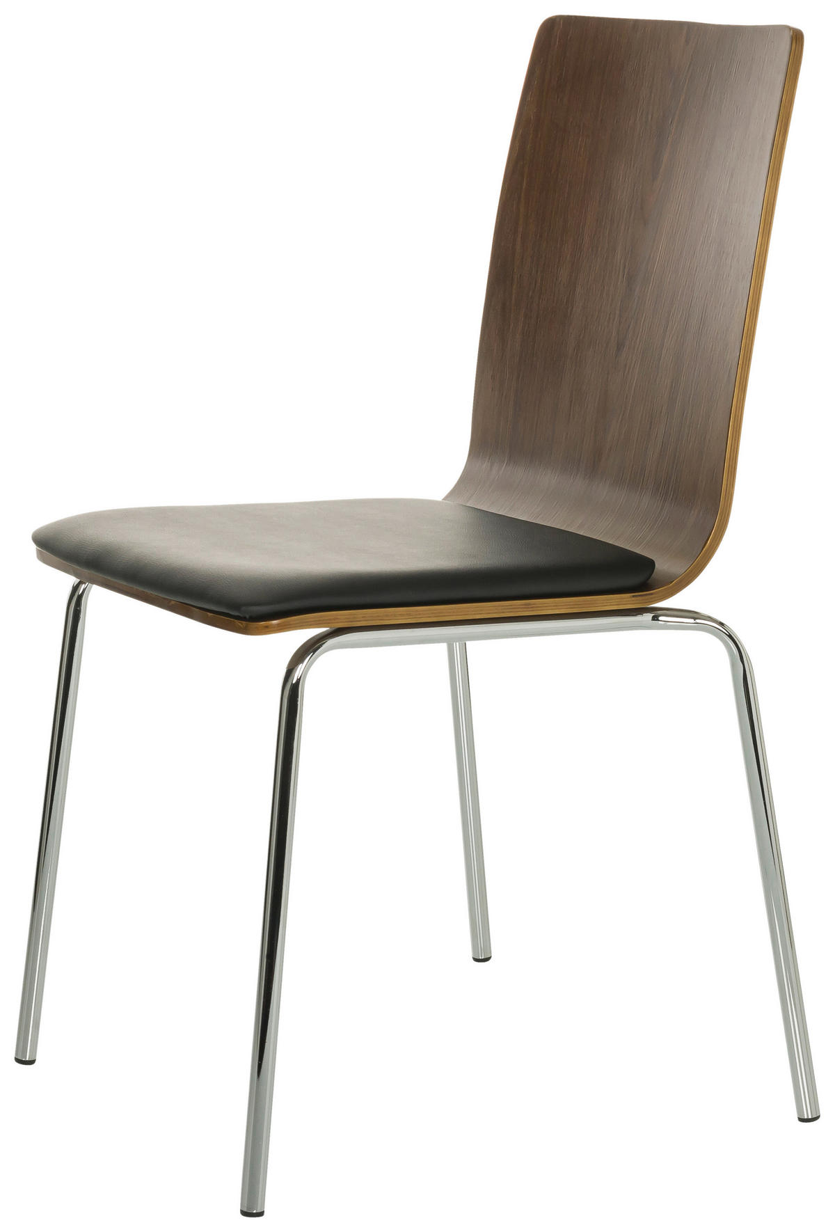 KONFERENČNÍ ŽIDLE - černá/barvy stříbra, Basics, kov/dřevo (50/86/55cm) - MID.YOU