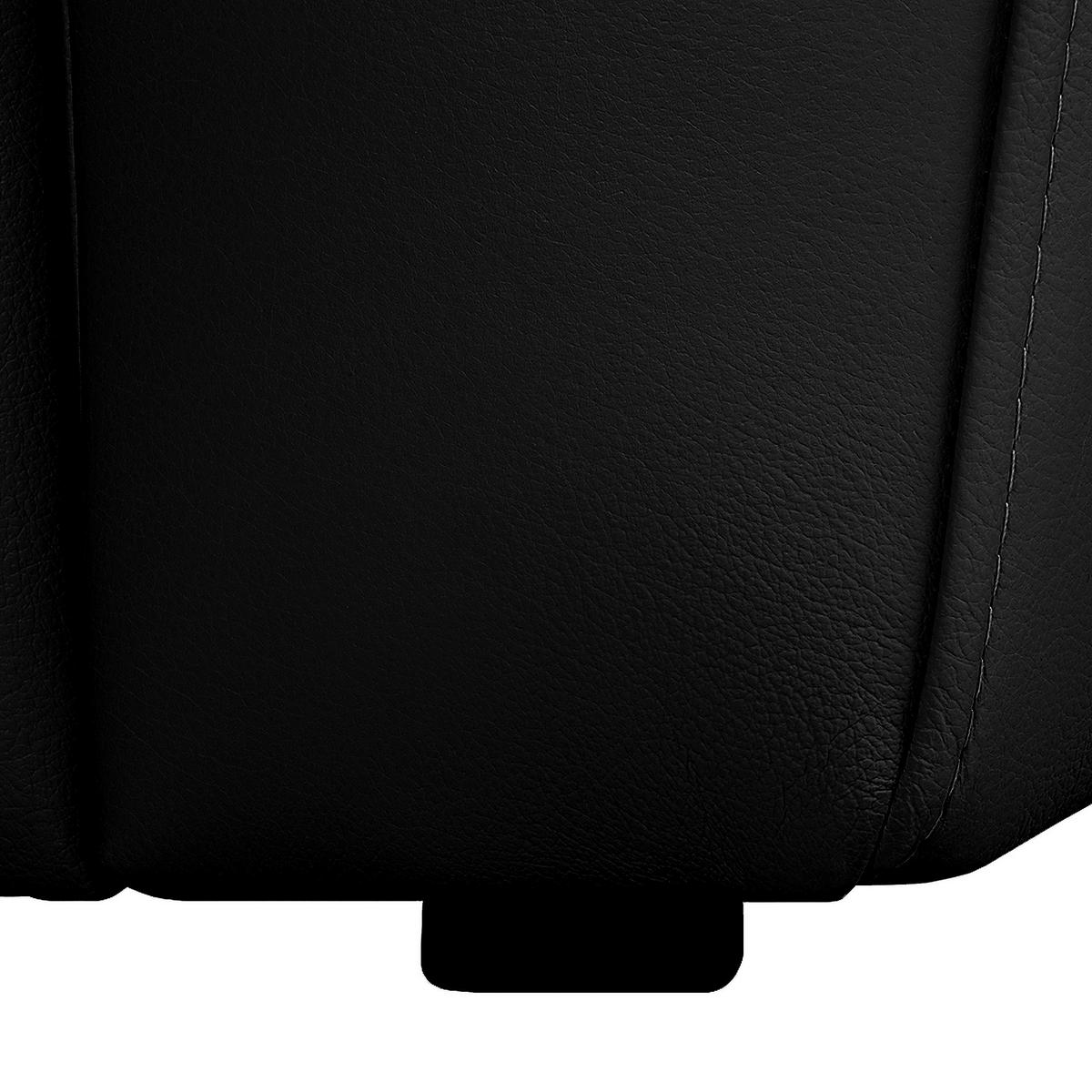 SCHLAFSOFA in Leder Schwarz  - Schwarz, Design, Leder/Kunststoff (205/92/85cm) - Livetastic