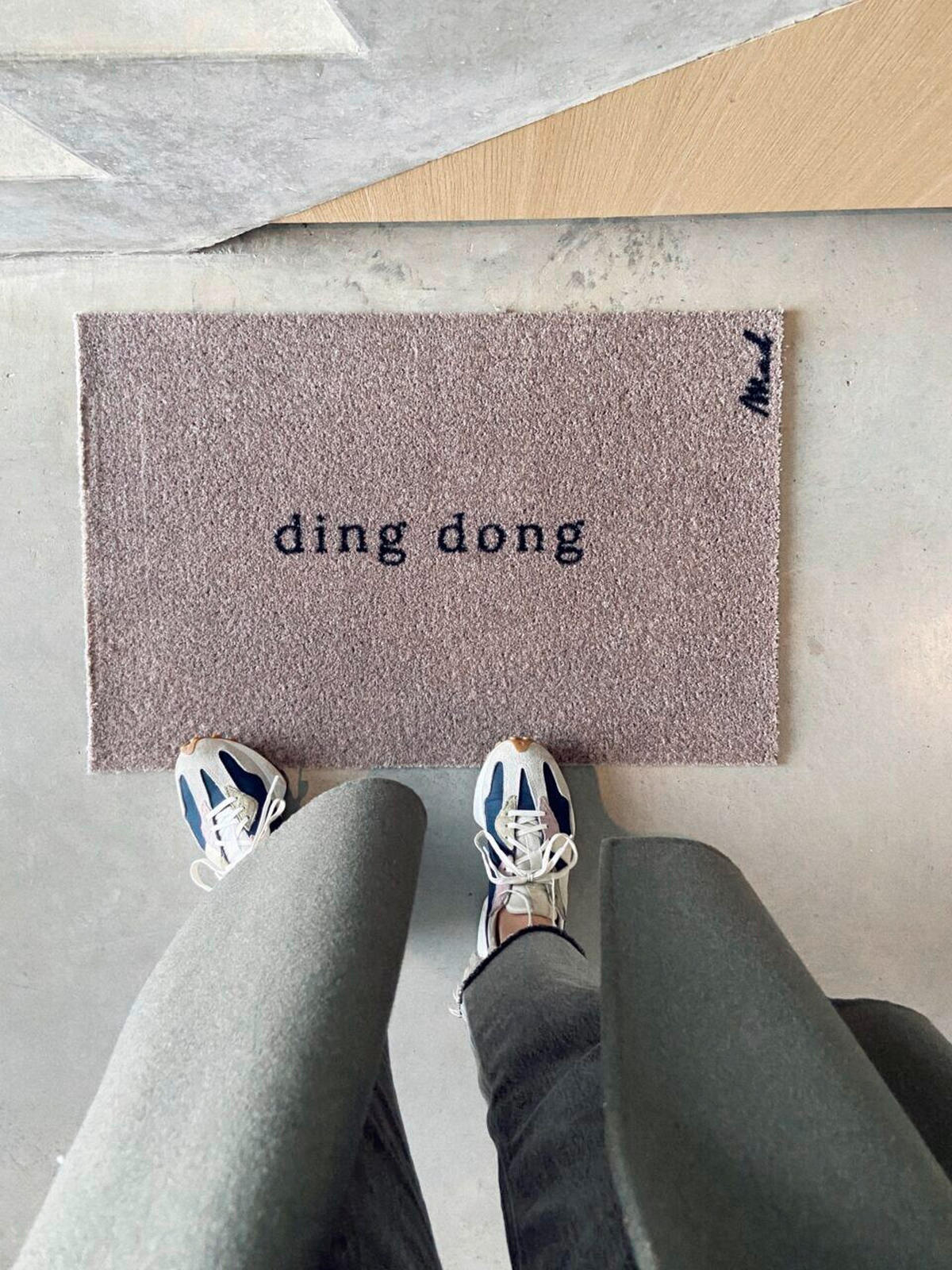 FUßMATTE  50/75 cm  Hellbraun  - Hellbraun, Trend, Kunststoff (50/75cm) - madaboutmats