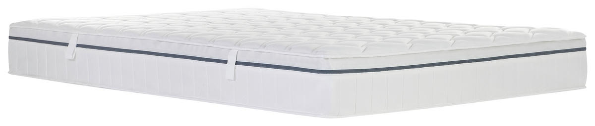 KALTSCHAUMMATRATZE 140/200 cm Höhe ca. 23 cm  - Weiß, Basics, Textil (140/200cm) - MID.YOU