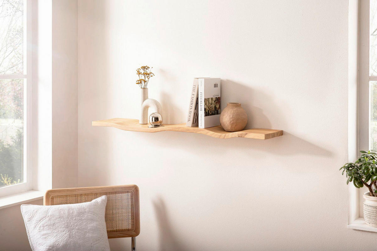 WANDBOARD100/5/20 cm Akaziefarben  - Akaziefarben, Design, Holz (100/5/20cm) - Livetastic