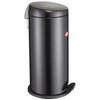 ABFALLSAMMLER CAPBOY MAXI 22 L  - Edelstahlfarben/Schwarz, KONVENTIONELL, Kunststoff/Metall (27/60cm) - Wesco