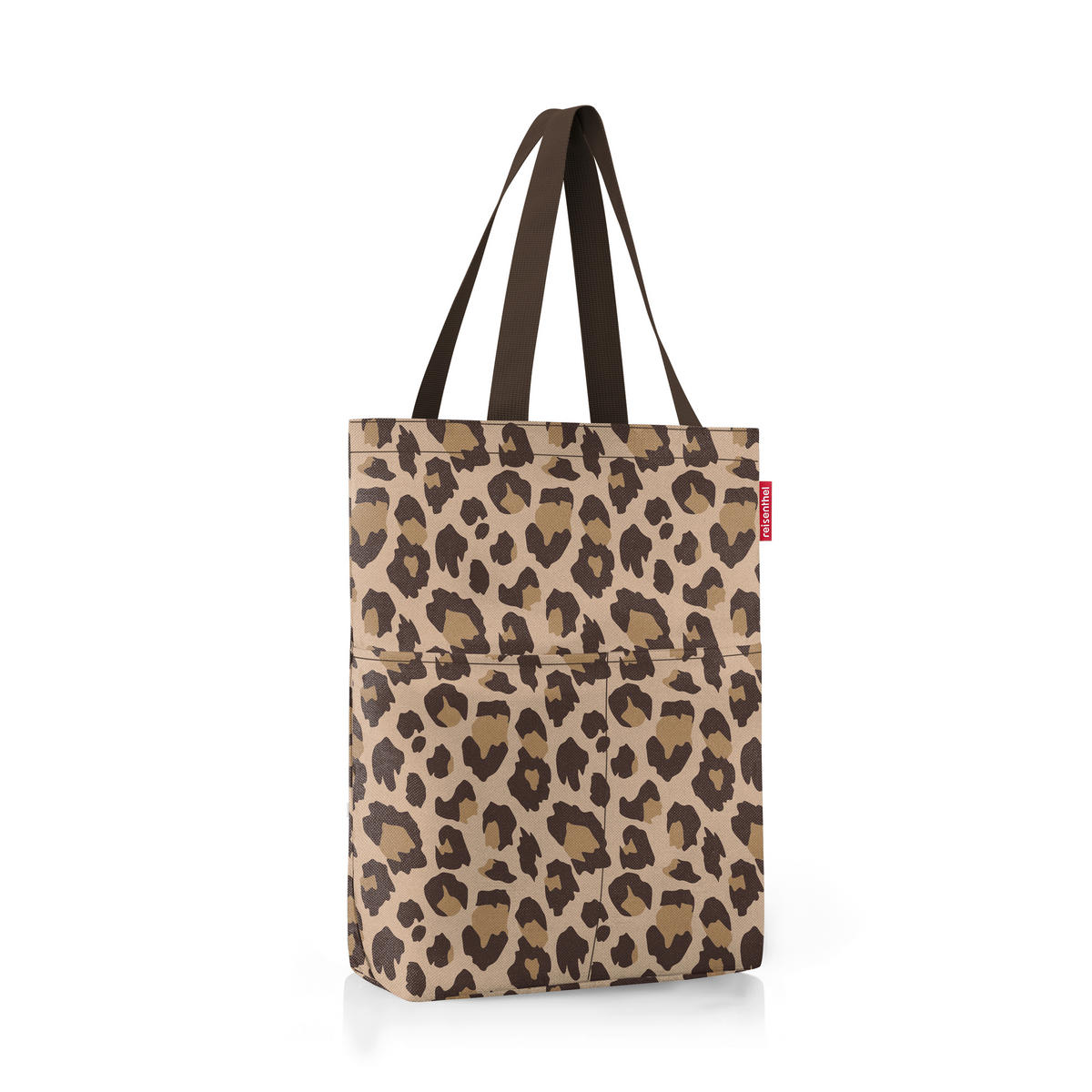 TAŠKA CEZ RAMENO hnedá, béžová - hnedá/béžová, Basics, textil/plast (47/44/17cm) - Reisenthel