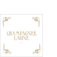 SERVIETTE    - Multicolor, Natur, Papier (12,5/12,5cm) - PPD