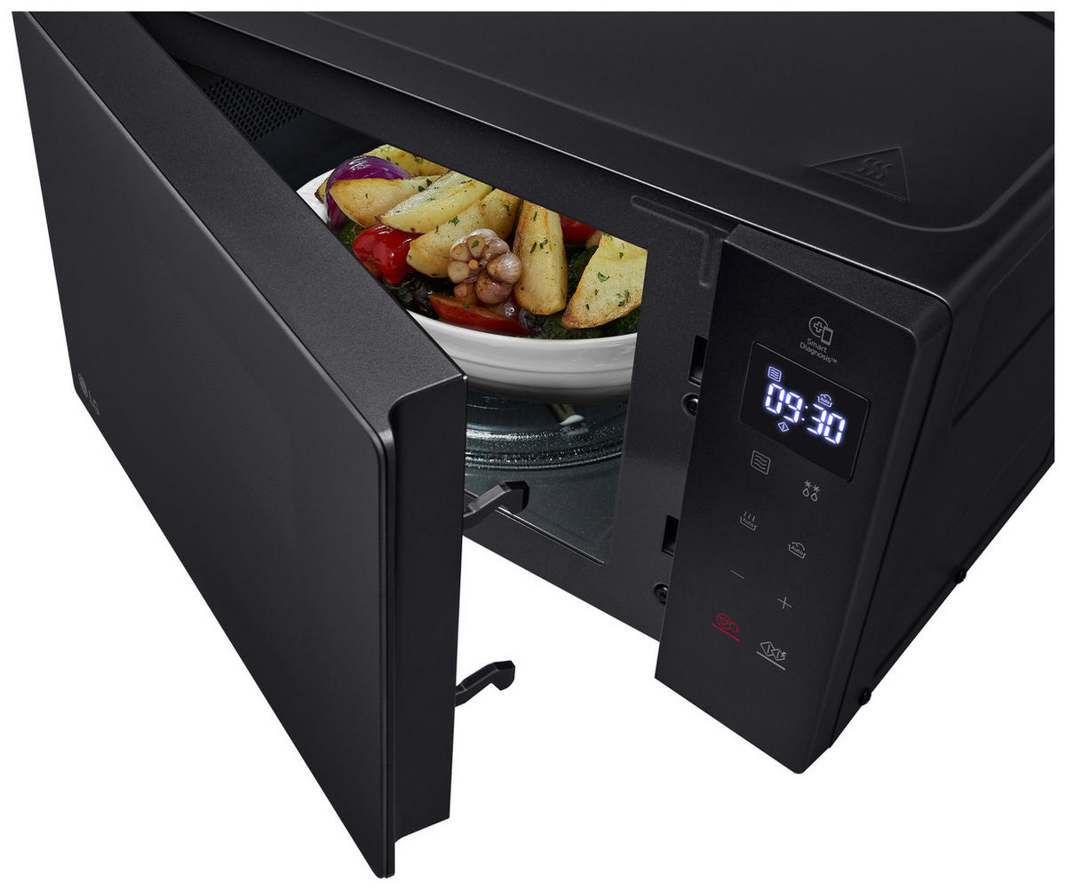 MIKROWELLE MS2032GAS  - Schwarz, Trend, Glas/Kunststoff (47,6/27,2/34,6cm) - LG
