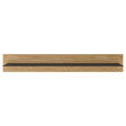 WANDBOARD in 135/20/20 cm Anthrazit, Wildeiche  - Wildeiche/Anthrazit, Natur, Holz/Metall (135/20/20cm) - Dieter Knoll