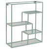 WANDREGAL Grün  - Grün, Basics, Metall (50/60/18cm) - home24