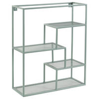 WANDREGAL Grün  - Grün, Basics, Metall (50/60/18cm) - home24