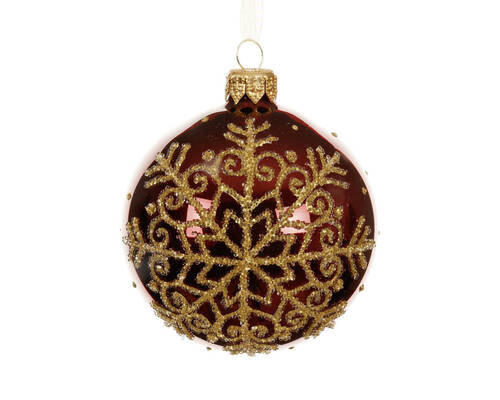 CHRISTBAUMKUGEL 8 cm  - Basics (8cm)