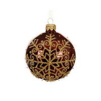 CHRISTBAUMKUGEL 8 cm  - Basics (8cm)