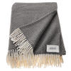 PLAID SW-ZEN  - Dunkelgrau/Beige, Basics, Textil (140/200cm) - Schöner Wohnen