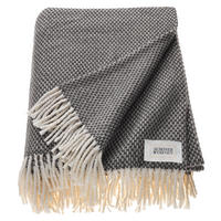 PLAID SW-ZEN  - Dunkelgrau/Beige, Basics, Textil (140/200cm) - Schöner Wohnen