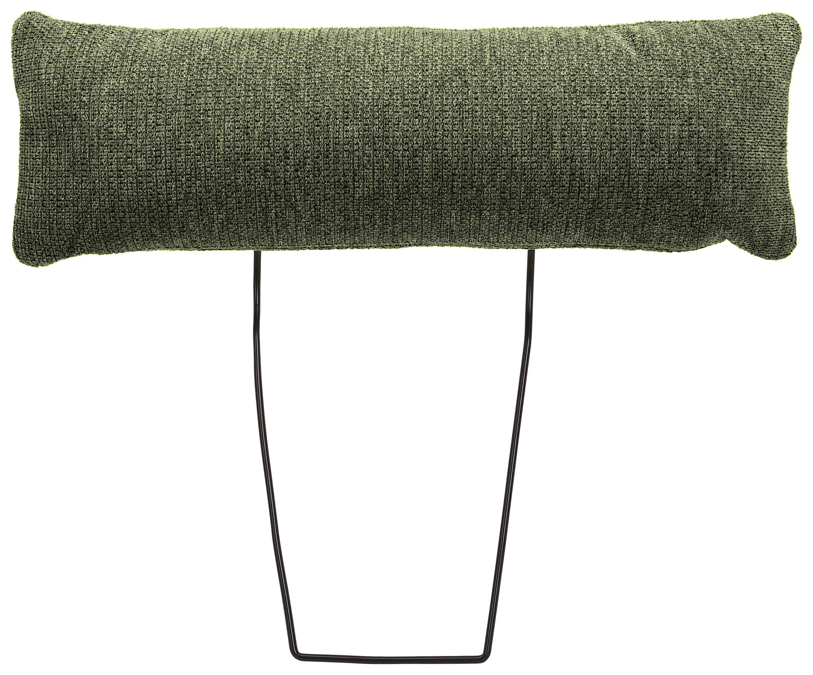 KOPFSTÜTZE in Flachgewebe  - Dunkelgrün, Design, Textil (61/20/11cm) - Carryhome