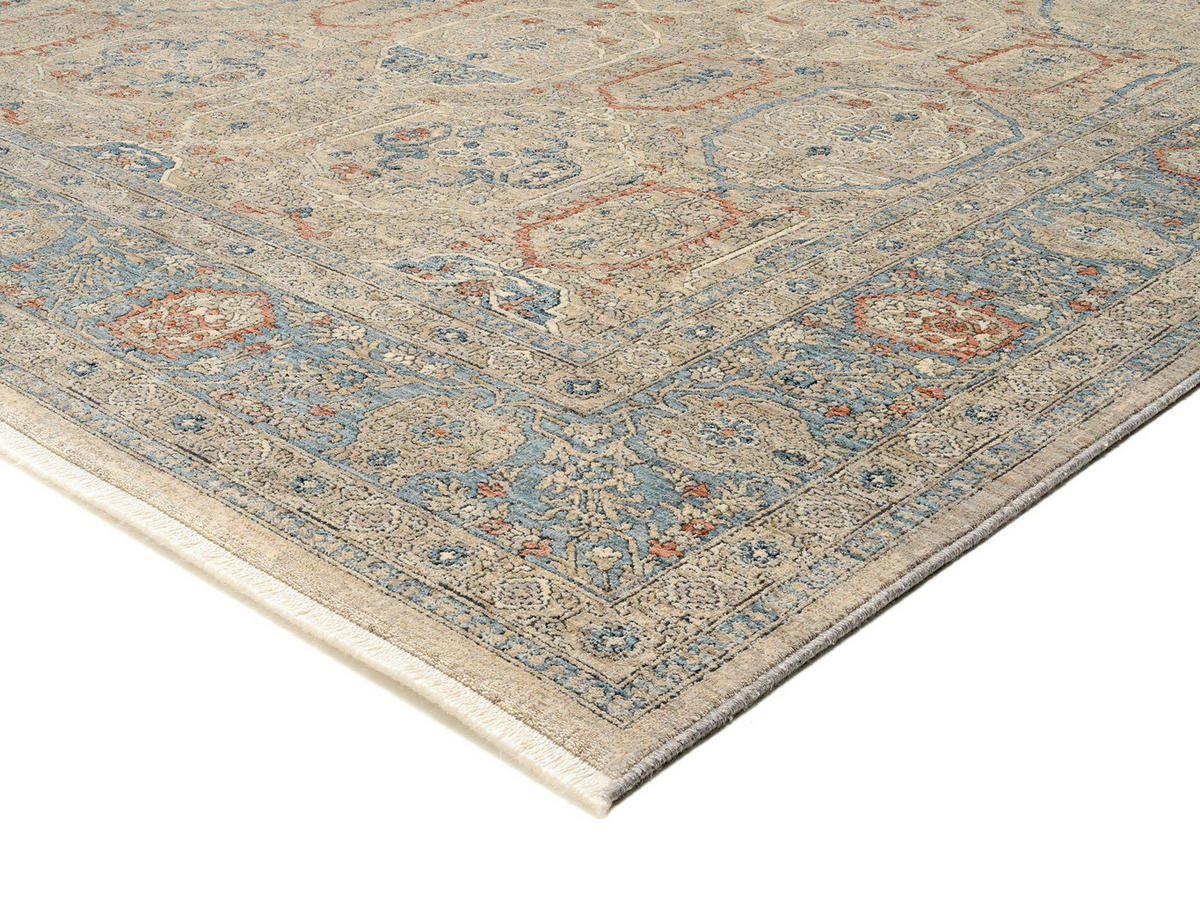 LÄUFER 80/240 cm  - Blau/Grau, Design, Textil (80/240cm) - Cazaris