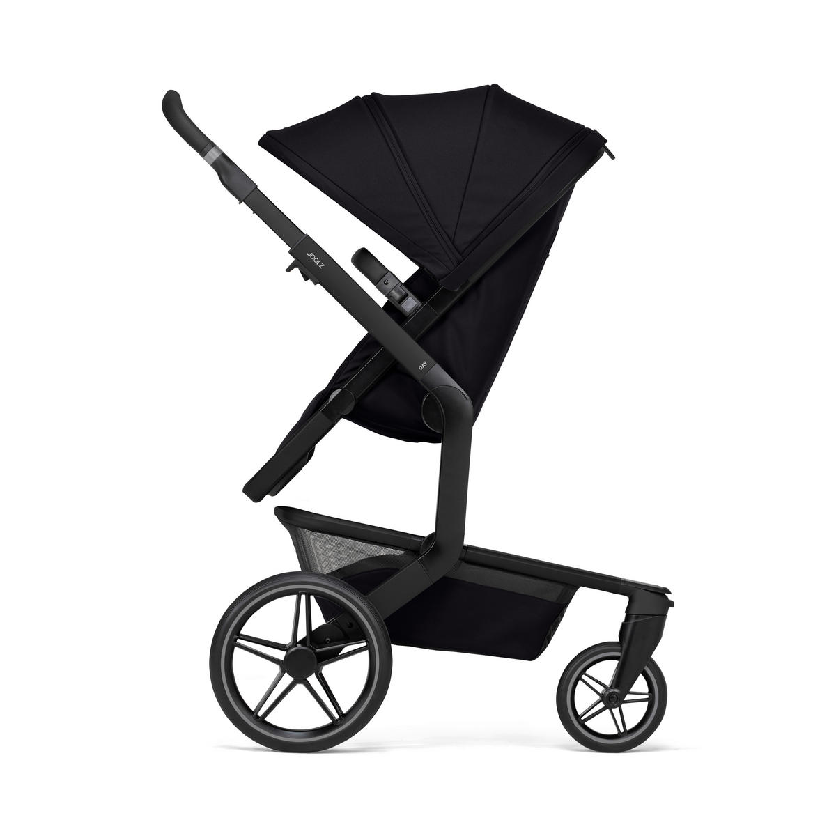 KINDERWAGEN Day 5  - Schwarz, Basics, Textil/Metall (94/60/113cm) - Joolz