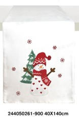 BĚHOUN NA STŮL, 40/140 cm, vícebarevná - vícebarevná, textil (40/140cm) - X-Mas
