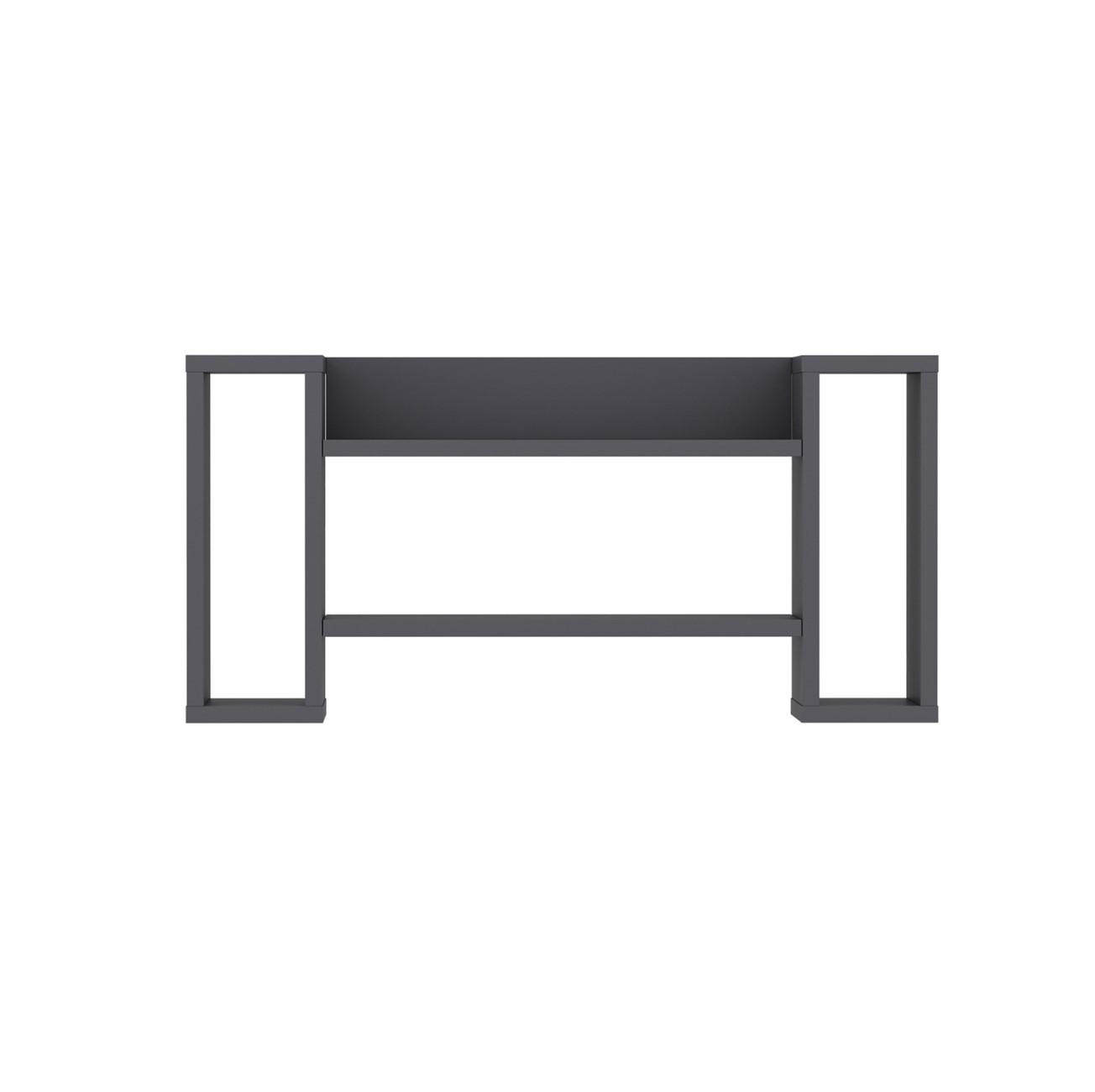 Livetastic Wandregal Florence Anthrazit 80.2x39.2x25.4 cm