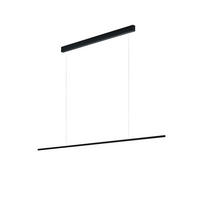 LED-HÄNGELEUCHTE Loopy 151/3/200 cm   - Schwarz, Design, Metall (151/3/200cm) - Helestra