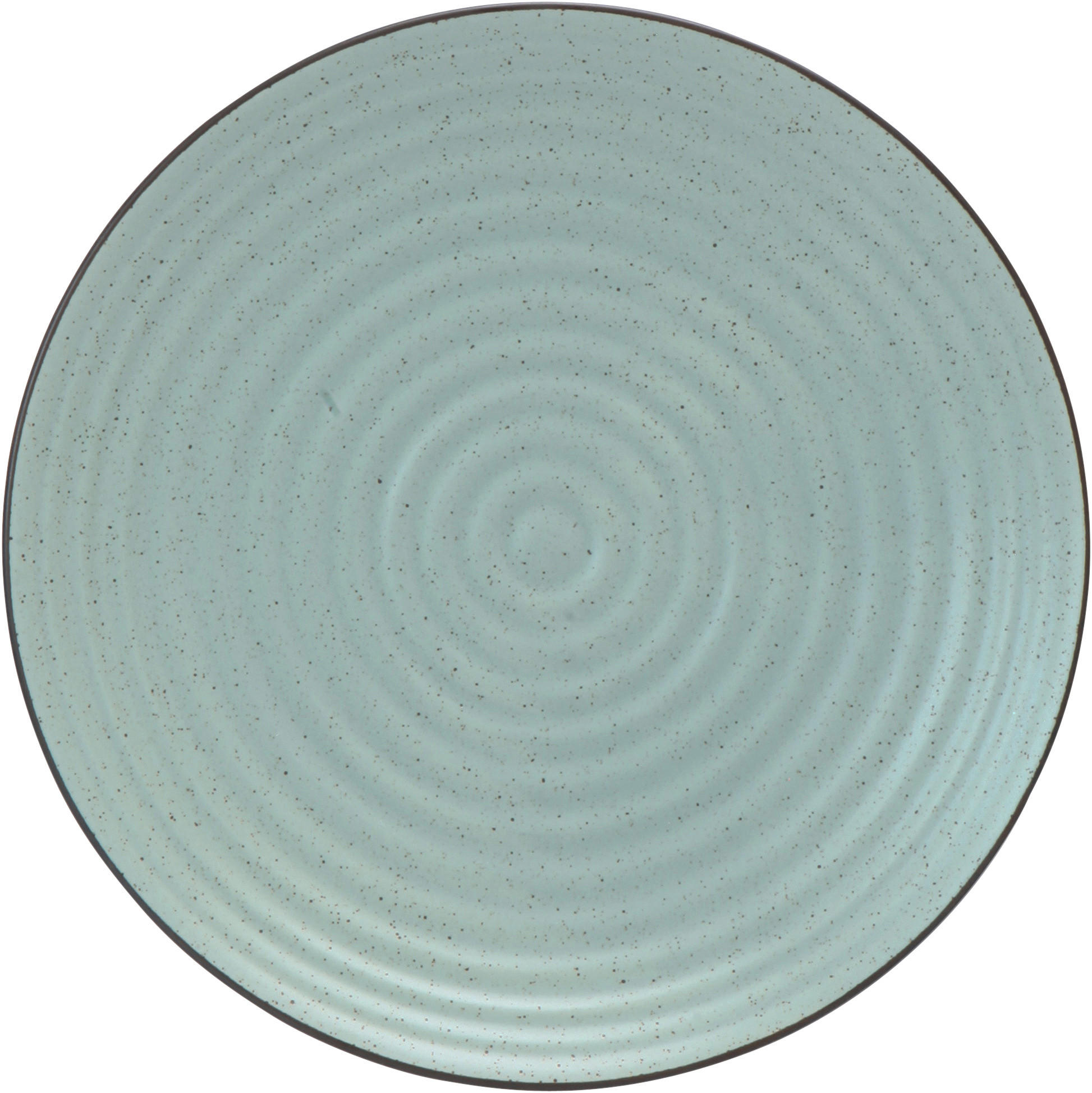 Porzellan  DESSERTTELLER  rund  - Grün, Design, Keramik (22,5cm) - Landscape