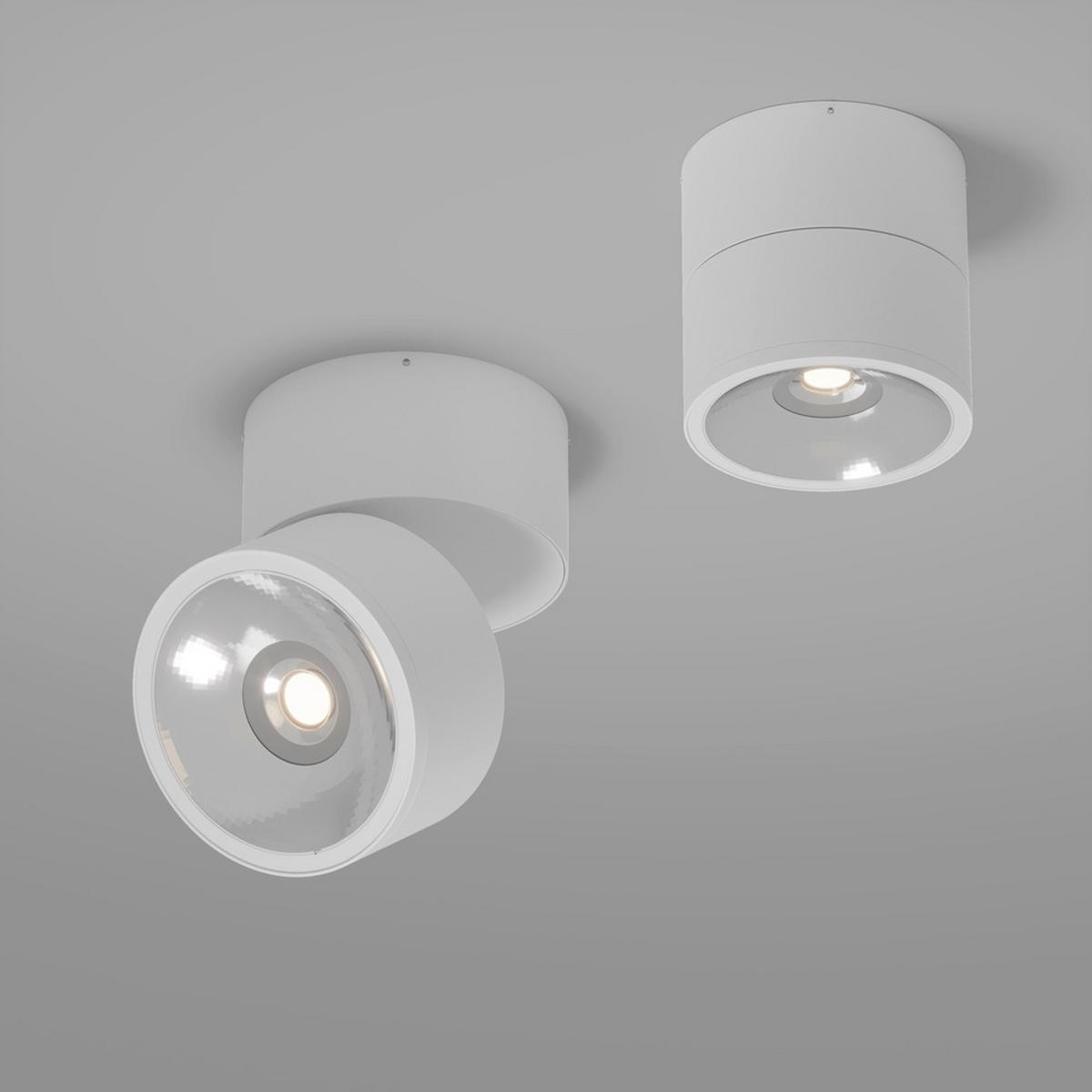 AUSSENDECKENLEUCHTE - Weiss, Modern, Metall (10,8/10,8cm) - MAYTONI