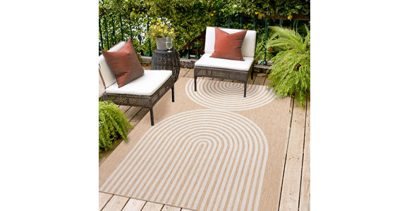 OUTDOORTEPPICH 80/150 cm Columbia Fashion Beige  - Beige, Basics, Textil (80/150cm) - Novel