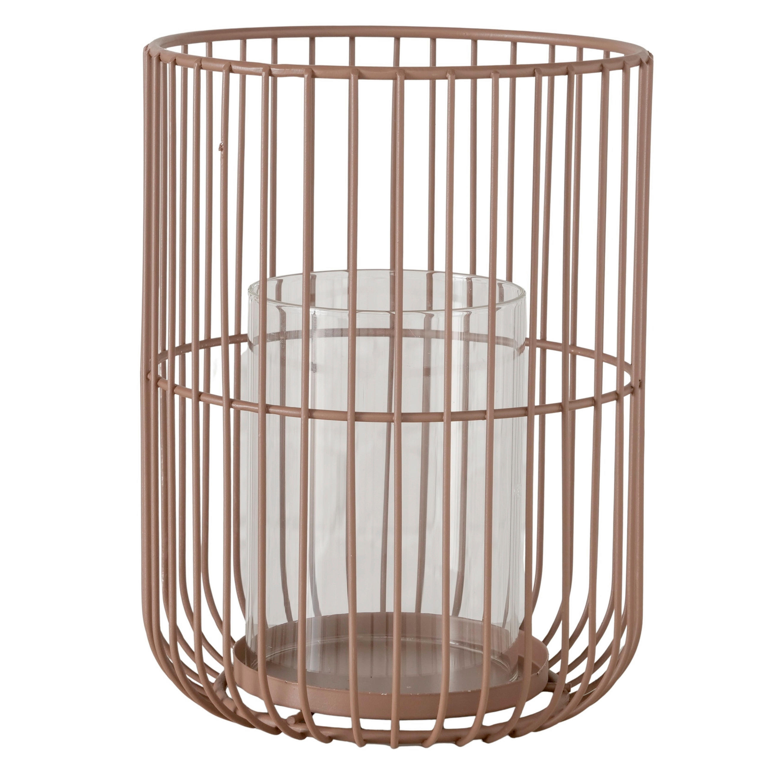 WINDLICHT - Braun, Trend, Metall (12/14,5cm) - Ambia Home