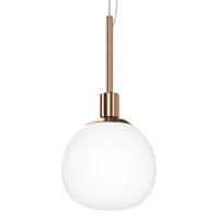 PENDELLAMPA Modern 15/30,5 cm  - vit/mässingsfärgad, Trend, metall/glas (15/30,5cm) - MAYTONI