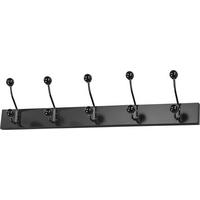 ZIDNI ČIVILUK  crna  metal, keramika, pločasti materijal  - crna, Dizajnerski, metal/pločasti materijal (65/13/7cm) - Lesnina-XXXL