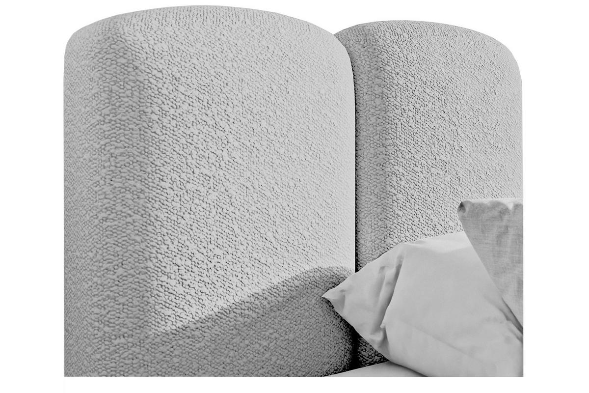 POLSTERBETT Bettkasten, Lattenrost 140/200 cm  in Sandfarben  - Sandfarben, MODERN, Holz/Textil (140/200cm) - Livetastic