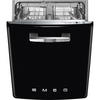 GESCHIRRSPÜLER STFABBL3  - Schwarz Hochglanz, Basics, Metall (59,8/81,8/58,4cm) - SMEG