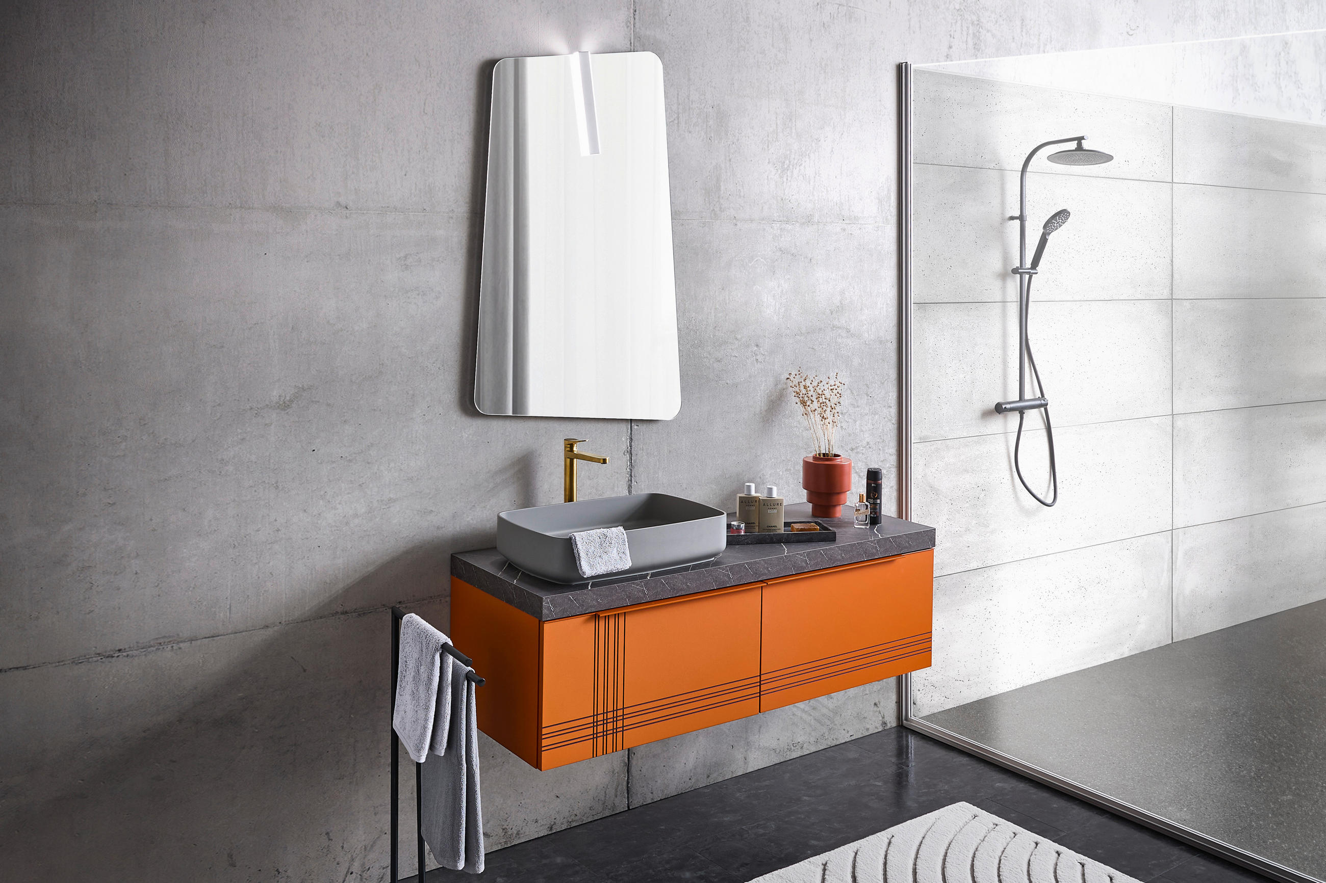 BADEZIMMERSPIEGEL 70/112,5/2,1 cm  - KONVENTIONELL, Glas (70/112,5/2,1cm) - Dieter Knoll