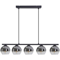 HÄNGELEUCHTE 83/13/150 cm    - Schwarz, Basics, Glas (83/13/150cm) - Novel