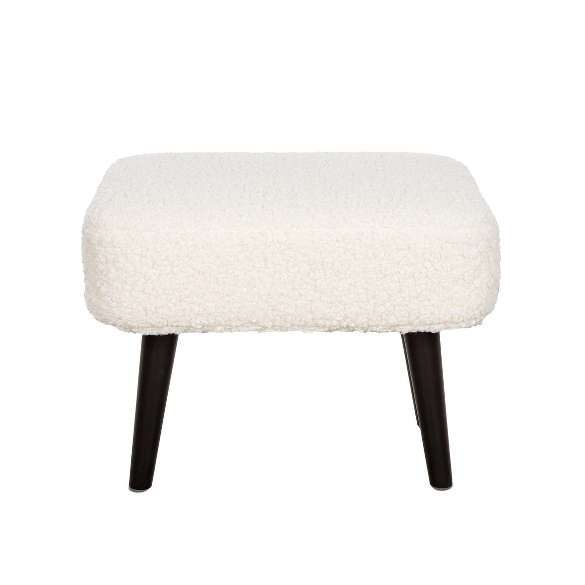 PALL i trä, textil svart, vit  - vit/svart, Design, trä/textil (52/39/41cm) - Best Price