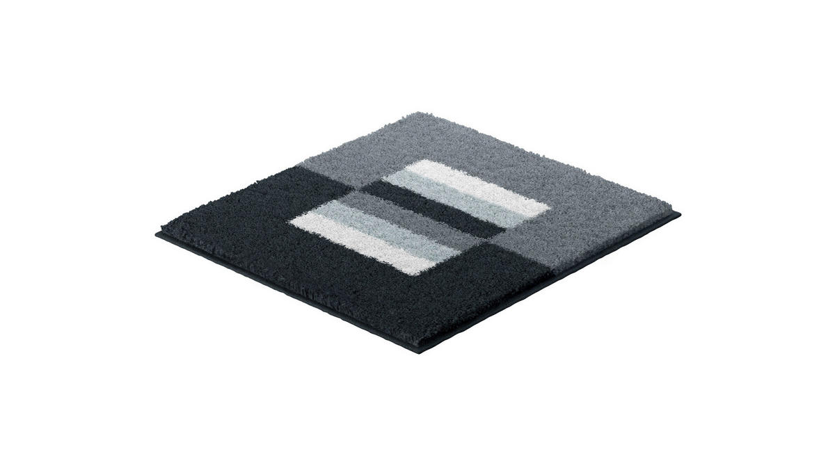 BIDET-VORLEGER Grau 40/50 cm  - Grau, Basics, Kunststoff/Textil (40/50cm) - Grund